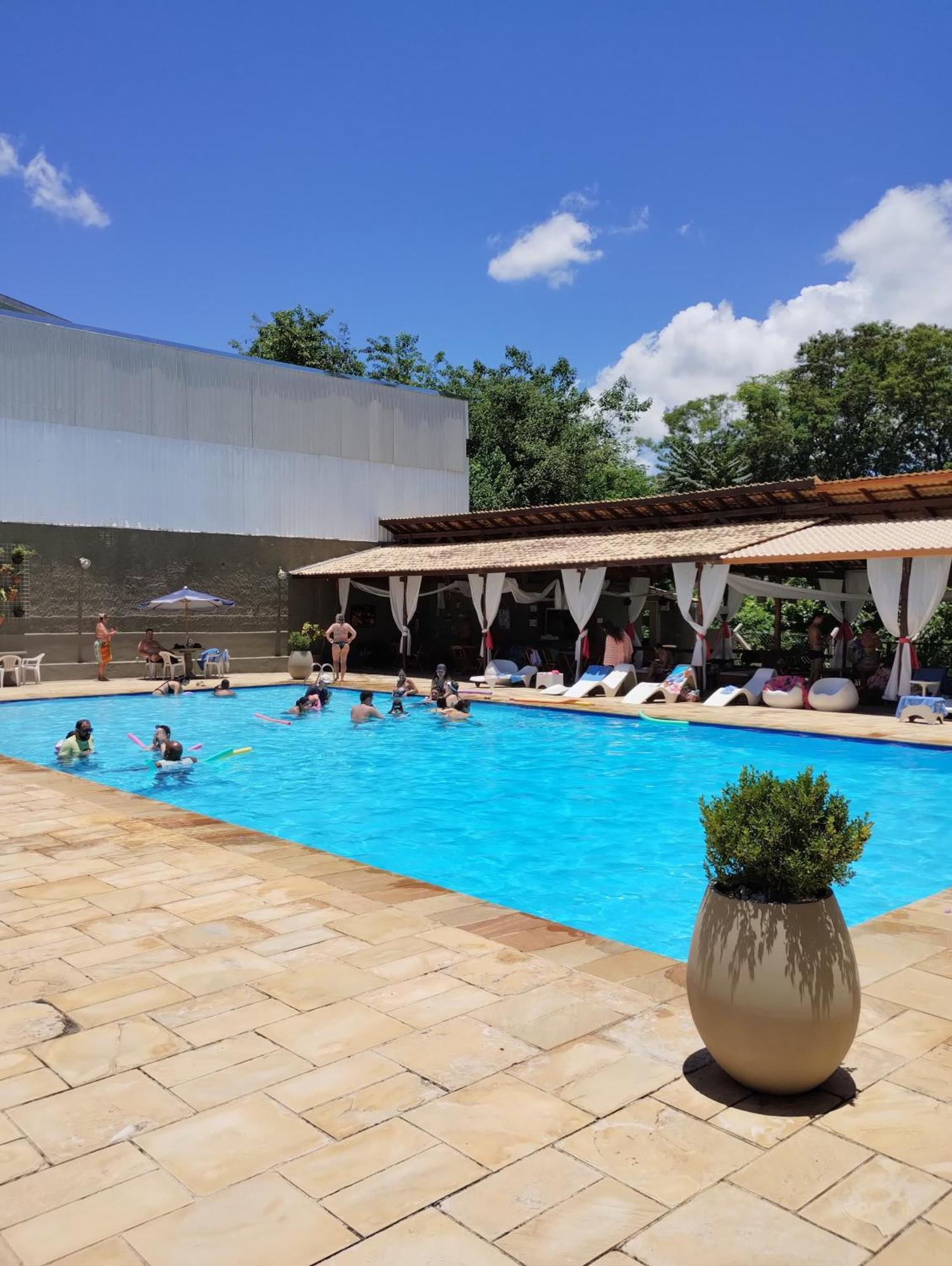 Hotel Santiago Lindoia Bagian luar foto