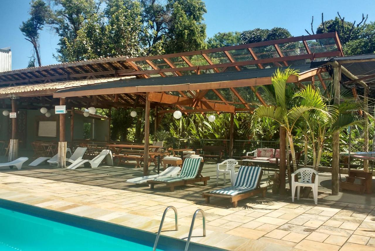 Hotel Santiago Lindoia Bagian luar foto