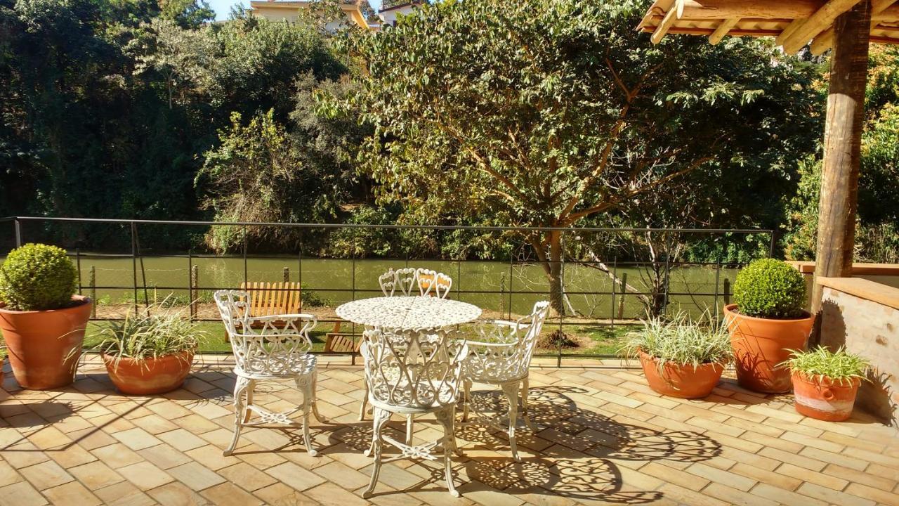Hotel Santiago Lindoia Bagian luar foto